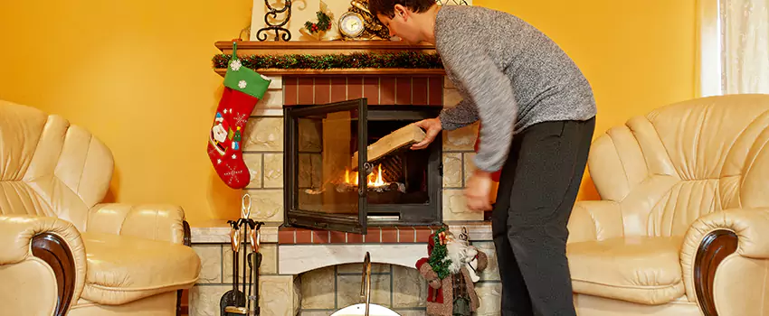 Gas to Wood-Burning Fireplace Conversion Services in Seymour, Indiana