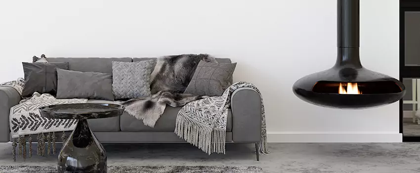 Circular Hanging Fireplace Installation Services in Seymour, IN